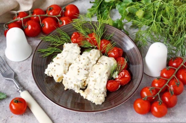 Запеченная треска Запеченная треска