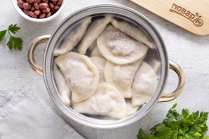 Вареники с фасолью Вареники с фасолью
