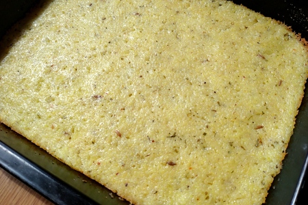 Закуска из овощей и грибов на поленте Закуска из овощей и грибов на поленте