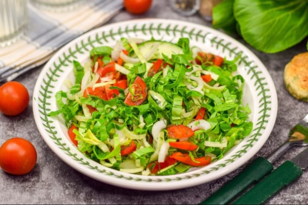 Салат из капусты пак-чой Салат из капусты пак-чой