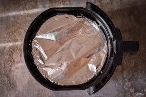 Горбуша в аэрогриле