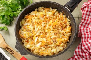 Быстрый пирог с капустой Быстрый пирог с капустой