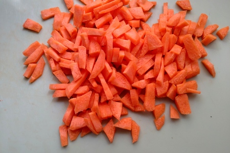 Перловка с овощами и грибами