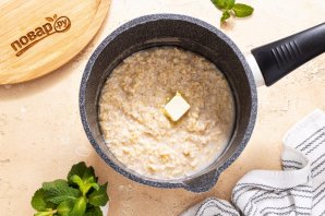 Овсяная каша на воде Овсяная каша на воде