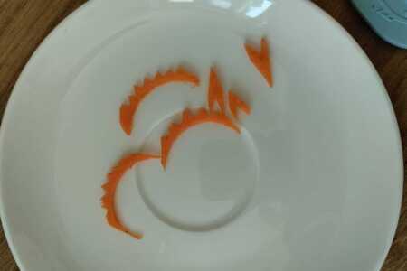 Салат "цыплята в гнезде"