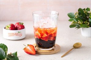 Бабл ти с клубникой Бабл ти с клубникой