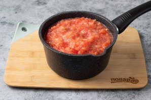 Томатная паста с чесноком на зиму Томатная паста с чесноком на зиму