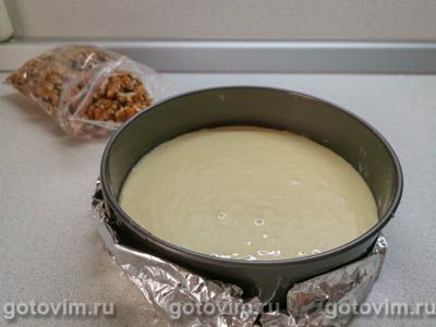 Пирог с орехами на сметане Пирог с орехами на сметане