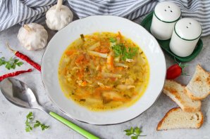 Щи с курицей Щи с курицей