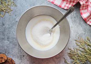 Пирог на кефире с черникой Пирог на кефире с черникой