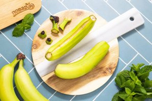 Банановые чипсы в аэрогриле Банановые чипсы в аэрогриле