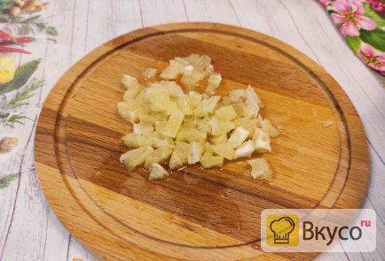 Насыпной пирог с тыквой и лимоном