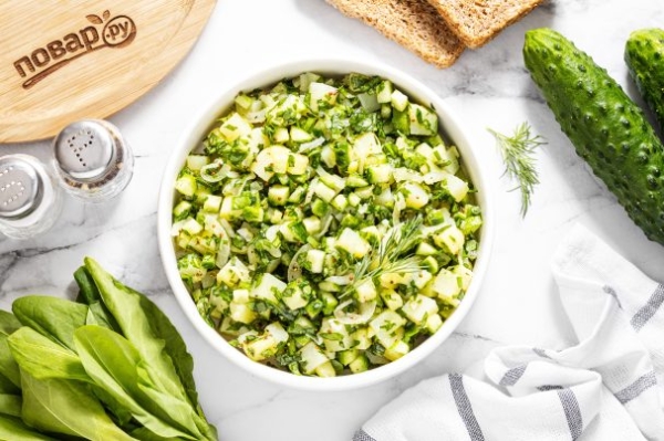 Салат со щавелем Салат со щавелем