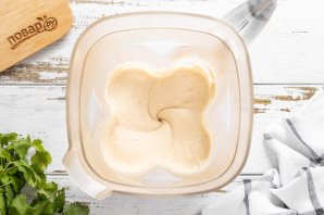 Хумус из фасоли