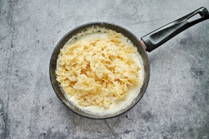 Паста с крабом в сливочном соусе Паста с крабом в сливочном соусе