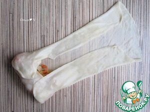 Разборный пирог-ёлочка "Тунец и капуста" Разборный пирог-ёлочка "Тунец и капуста"