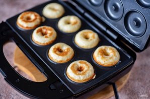 Творожные пончики в мультипекаре