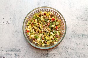 Салат "Лилии" с языком Салат "Лилии" с языком