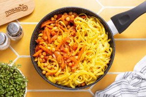 Нут с лапшой Нут с лапшой