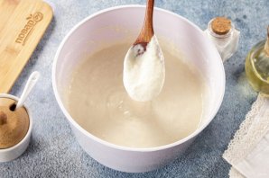 Дрожжевые оладушки на кефире