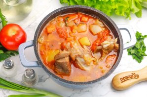 Шурпа на пиве