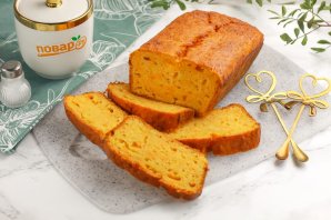 Морковный кекс с медом Морковный кекс с медом