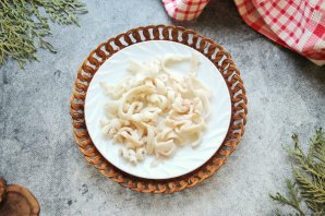 Салат с кальмарами и фенхелем Салат с кальмарами и фенхелем