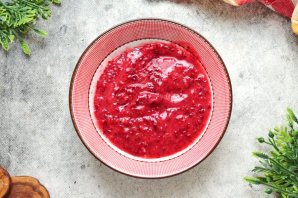 Морс из брусники Морс из брусники