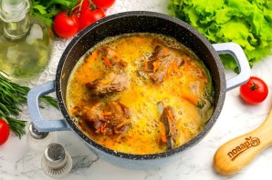 Свинина в пиве