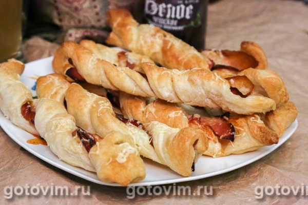 Палочки с беконом Палочки с беконом