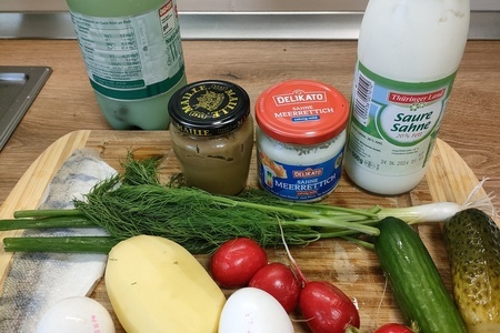 Щучина - рыбная окрошка Щучина - рыбная окрошка