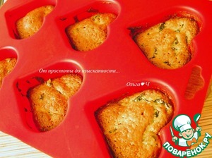 Кекс с черносливом и миндальной мукой