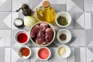 Шашлык из сердечек индейки