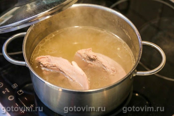 Бефстроганов из свиного языка Бефстроганов из свиного языка