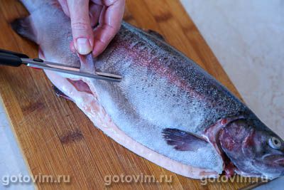 Форель с апельсинами, запеченная в пергаменте Форель с апельсинами, запеченная в пергаменте