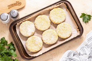 Капустные котлеты в духовке