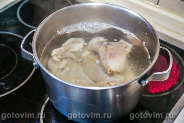 Говяжьи губы отварные Говяжьи губы отварные