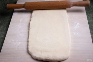 Домашнее слоеное дрожжевое тесто на молоке Домашнее слоеное дрожжевое тесто на молоке