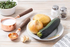 Суп-пюре из цукини Суп-пюре из цукини