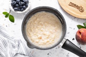 Рисовый пудинг из бурого риса Рисовый пудинг из бурого риса