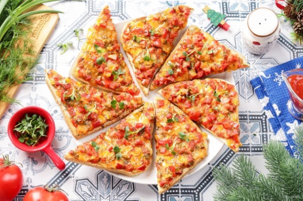 Горячие бутерброды на Новый Год Горячие бутерброды на Новый Год