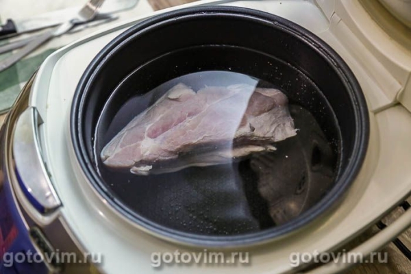 Закусочное мясо из свиной грудинки со специями