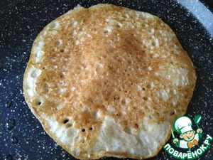 Блины с гречкой