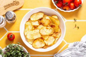 Чипсы из картошки в аэрогриле Чипсы из картошки в аэрогриле