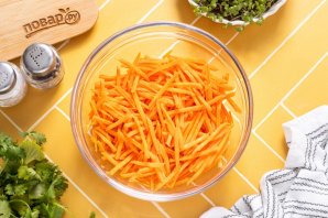 Морковь с майонезом