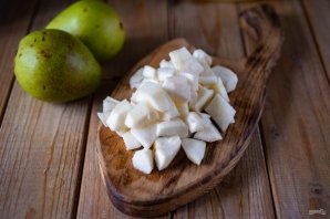 Смузи с бананом, грушей и яблоком Смузи с бананом, грушей и яблоком