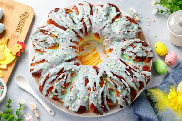 Пирог на пасху