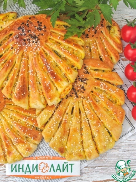 Лепешки с индейкой и сыром Лепешки с индейкой и сыром