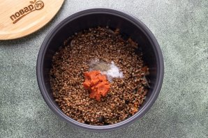 Гречка по-боярски в мультиварке