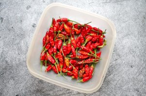 Сушка острого перца Сушка острого перца